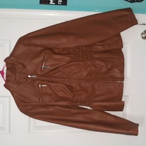 Leather jacket